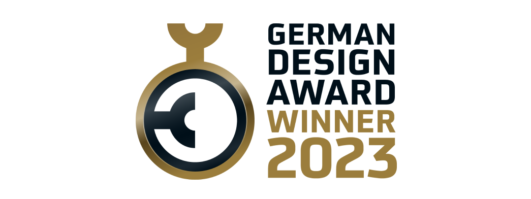 German Design Award, den Kiyo für das modulare Regalsystem und Sideboard gewonnen hat.