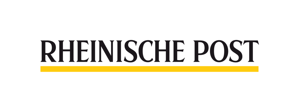 Logo der Rheinischen Post, die über uns und unsere Regale und Sideboard Produkte geschrieben hat. 