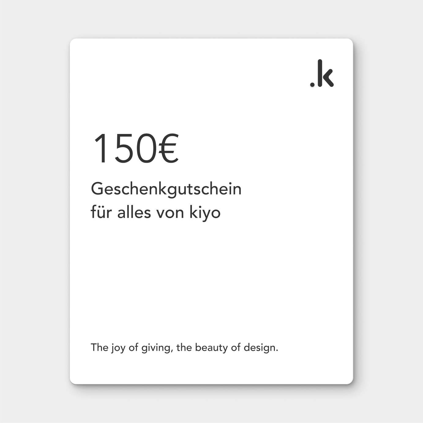 150€ Geschenkgutschein für Modulare Regalsysteme aus Würfeln